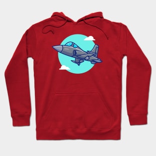 Jet Fighter Airplane Hoodie